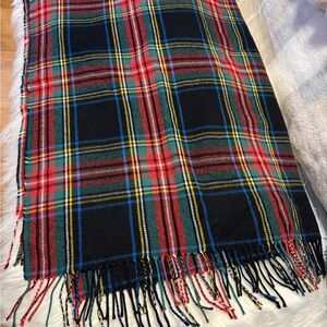 J. Crew Multicolor Plaid Scarf